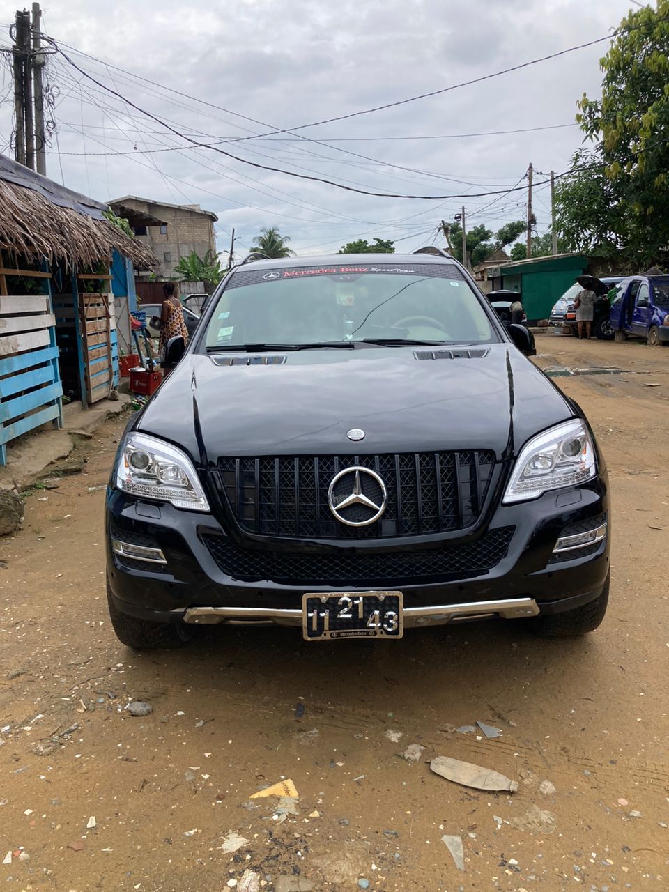 ML350 espace arrière