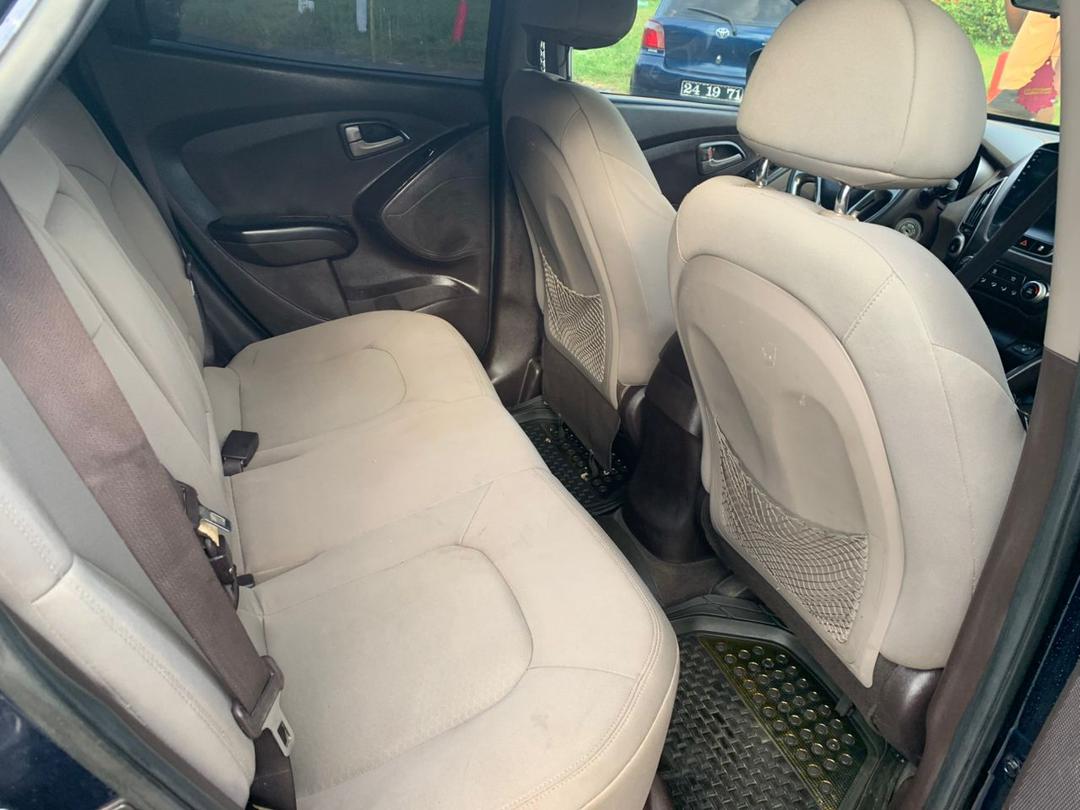 Tucson espace arrière