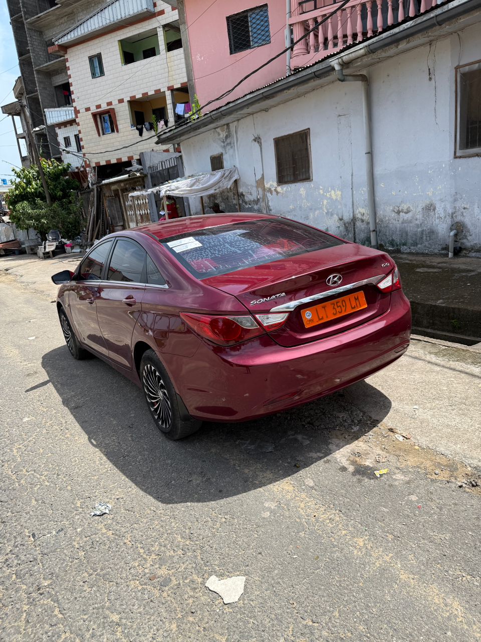 Sonata tableau de bord